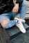 Nike Force Kith x Nike Air Force 1 white/blue/red 10