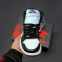 Nike Air Jordan 1 Retro High (Black/White) 4