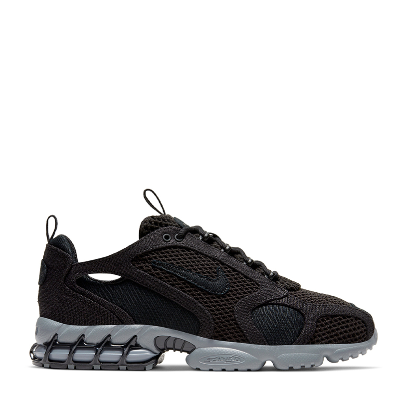 Nike Air Zoom Spiridon Caged 2 x Stüssy “Black Grey”
