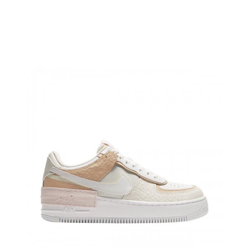 Nike Air Force 1 Shadow  (White/Brown/Pink)