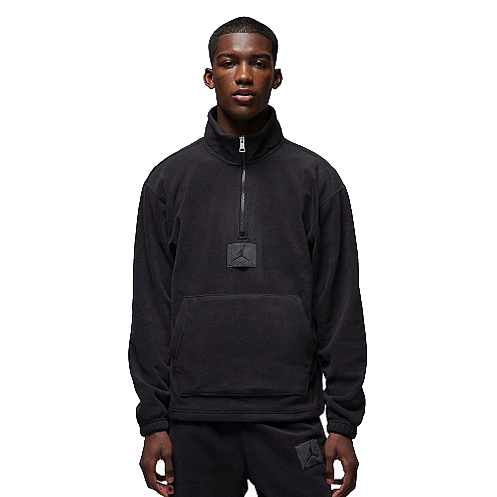 КОФТА AIR JORDAN ESSENTIALS WINTERIZED FLEECE HALF-ZIP BLACK