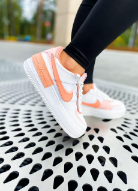 Nike Air Force 1 Shadow (White/Orange V2)