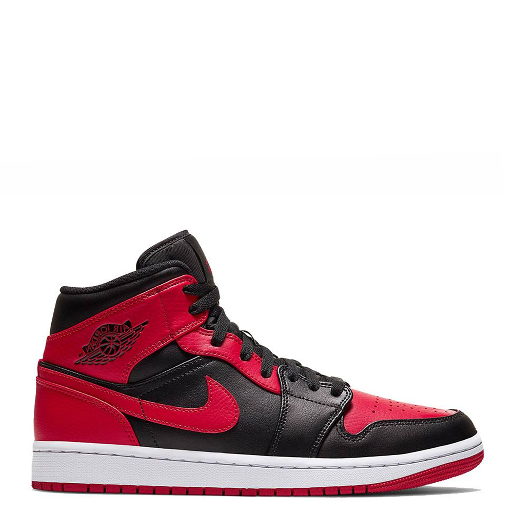 Nike Air Jordan 1 Mid (Black/Red)