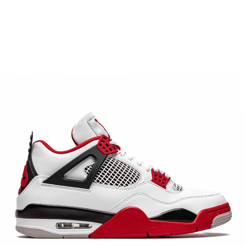 Nike Air Jordan Retro 4 (White/Red)