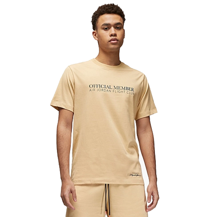 ФУТБОЛКА AIR JORDAN FLIGHT MVP MENS T-SHIRT BEIGE DX9563-253
