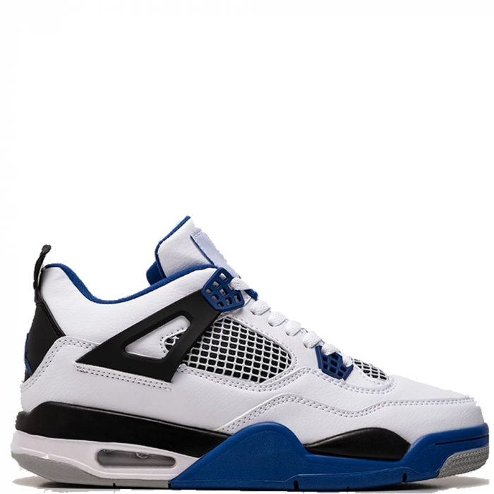 Nike Air Jordan 4 Retro (White/Blue/Black)