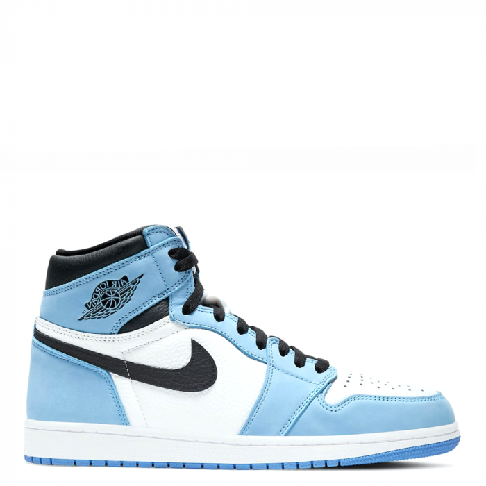 Nike Air Jordan 1 Mid (White/Blue/Black)