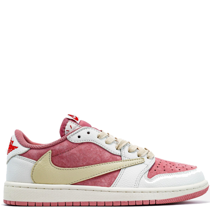 Nike Jordan 1 Low x Travis Scott ''Pink White Beige ''