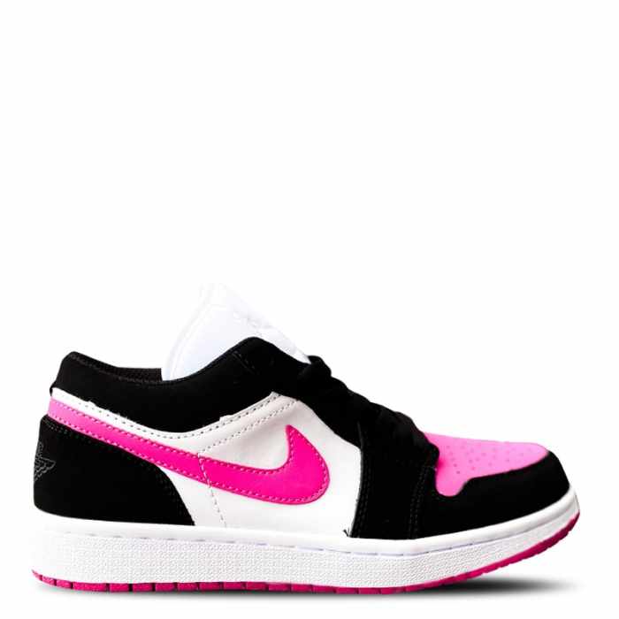 Nike Air Jordan Low (White/Black/Pink)