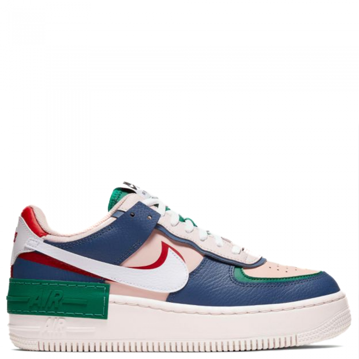 Nike Air Force Shadow (Beige/Blue/Green/Red)