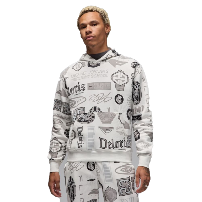 Кофта Nike Air Jordan Essential All-Over Print Fleece Pullover HM7254-133