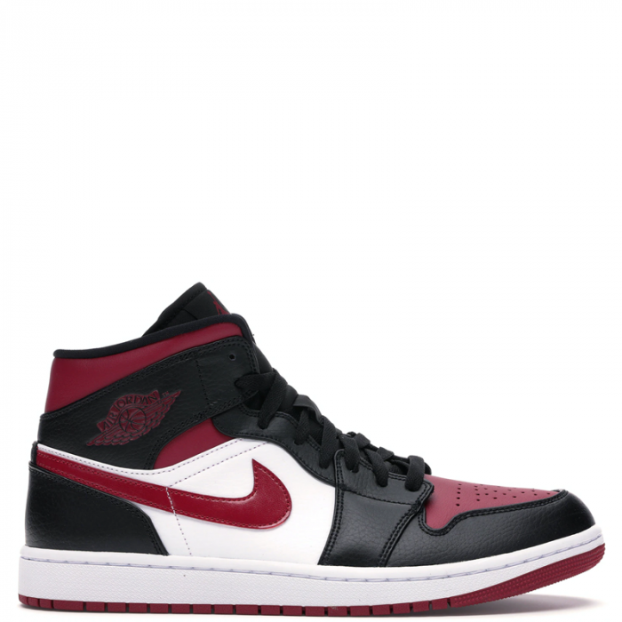 Nike Air Jordan 1 Retro Mid Maroon Black Red