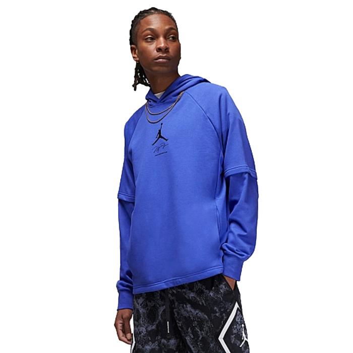 ХУДІ AIR JORDAN DRI-FIT SPORT BREAKFAST CLUB MENS GRAPHIC FLEECE PULLOVER HOODIE BLUE