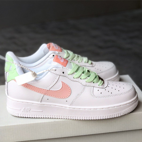 Nike Air Force 1 (Pink/Green)