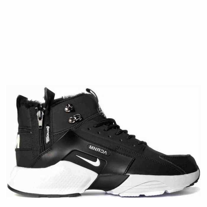 Nike Huarache Four S 4 High City Be (Black/White)