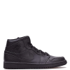 AIR JORDAN 1 MID TRIPLE BLACK BLACK 554724-091