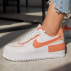 Nike Air Force 1 Shadow (White/Orange)
